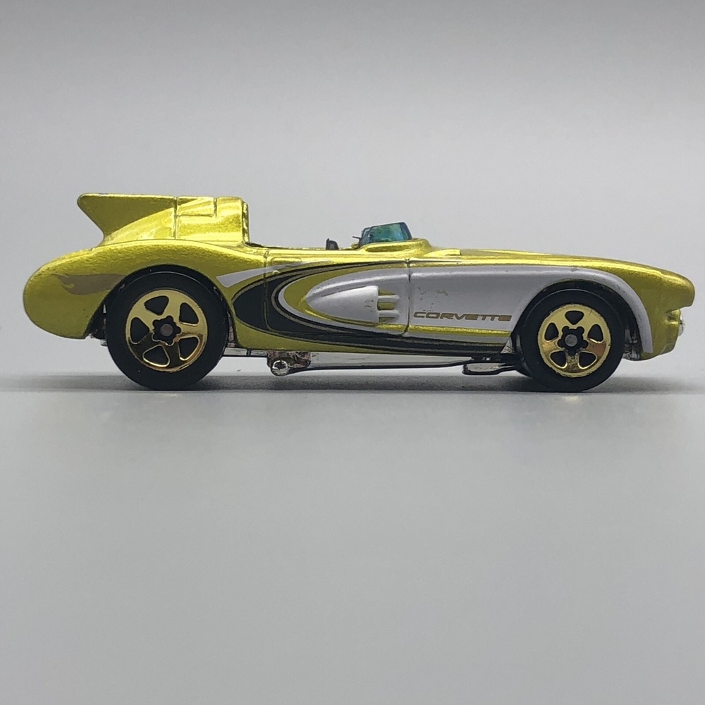 Hot Wheels Chevrolet Chevy Corvette SR-2 SR2 Diecast Car Acid Green 1/64 Scale - Picture 6 of 12